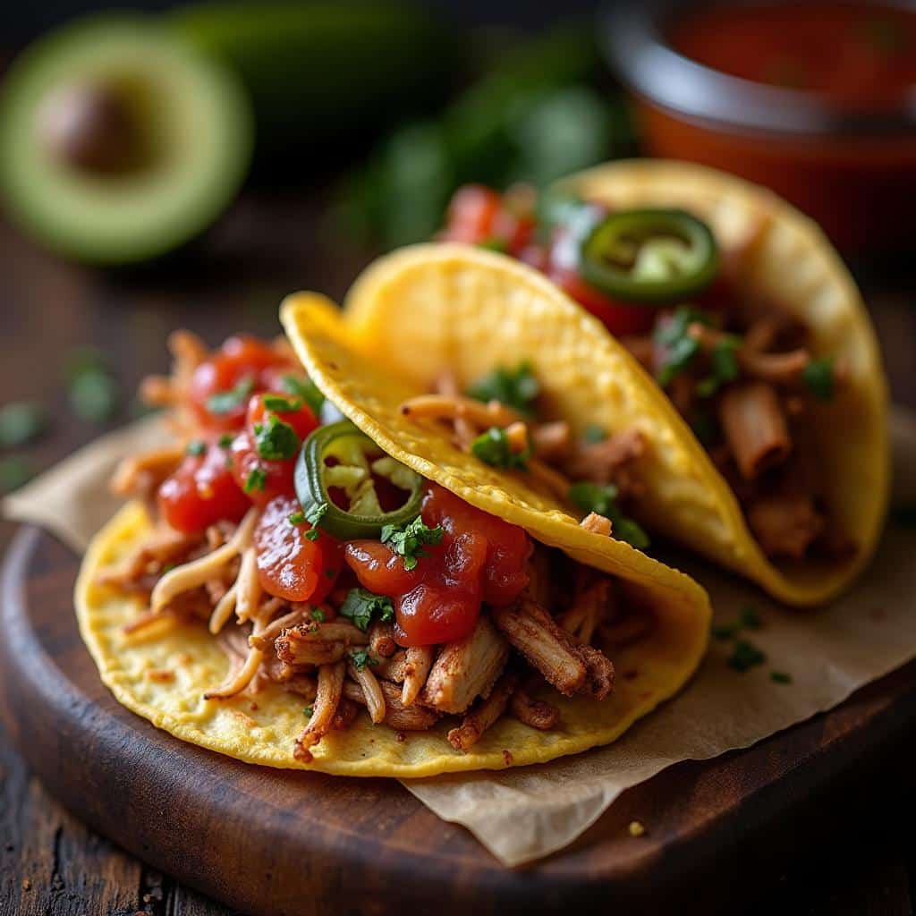 A side-by-side comparison of a soft taco and a hard taco showing their textural differences.