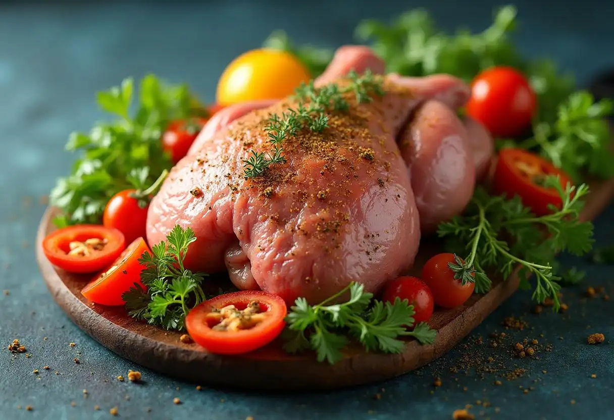 Turkey and chicken mince recipes with colourful ingredients
