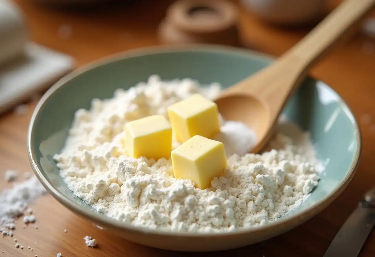 Ingredients for crumble